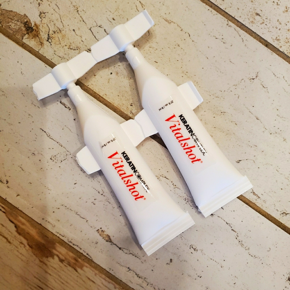 2 Ampules of keratin complex vitalshot
